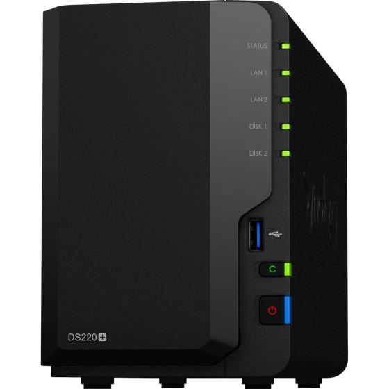 Synology NAS DS220+ inkl. 4TB (2x 2TB)