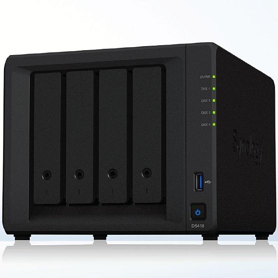 Synology DS418 inkl. 12TB (2x6TB)