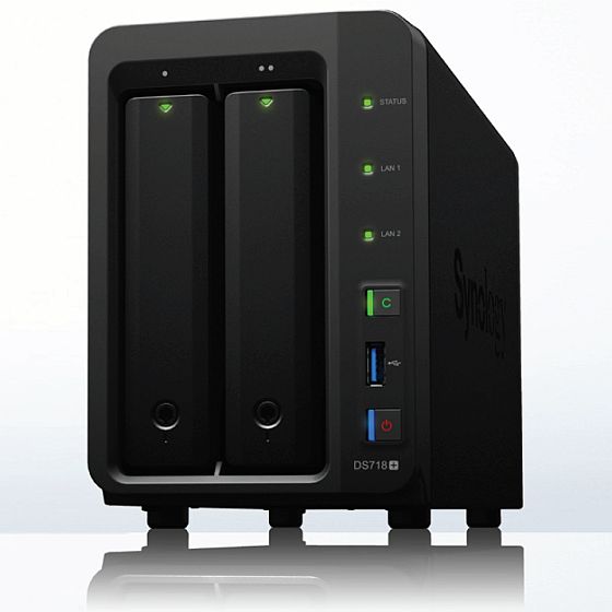 Synology NAS DS718+ -6GB RAM inkl. 12TB (2x 6TB)